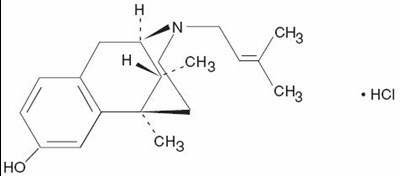 Pentazocine Structure Image (Pentazocine Structure)